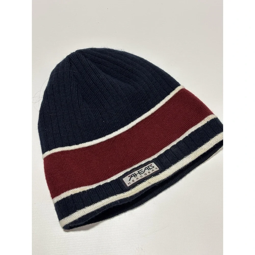 Ahead Headgear Pinehurst Logo‎ Knit Beenie Hat Men's Golf